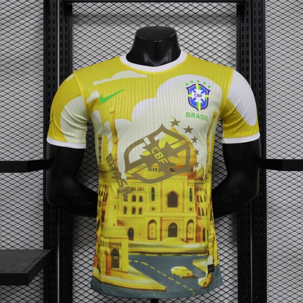 24/25 Player Brazil Special Edition Soccer Jersey - Image 3