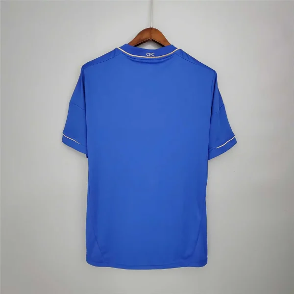 12-13 Chelsea Retro Jersey Home - Image 4