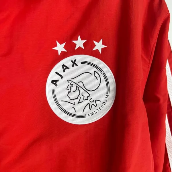 2023-2024 Ajax Reversible Windbreaker（Red-White）Soccer Jersey 1:1 Thai Quality - Image 5