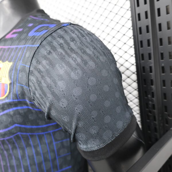 Barcelona black shirt jersey player version  25-26 - Image 8