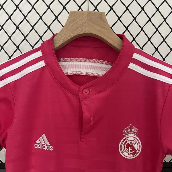 Real Madrid 14-15 Away Retro Kids Kits Vintage Children Sets Football Jersey - Image 10