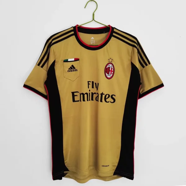 13-14 AC Milan Retro Jersey Third Away - Image 4