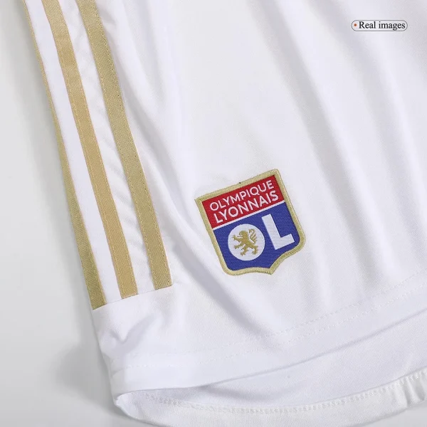 Olympique Lyonnais Home Kit Jersey+Shorts 2023/24 - Image 7