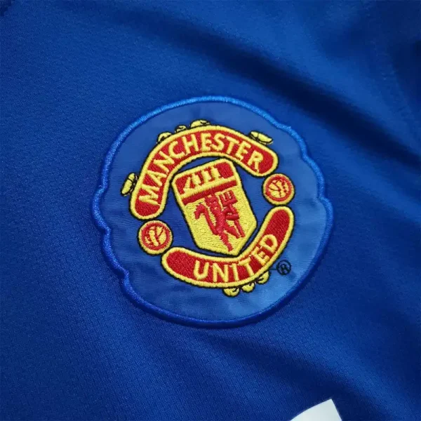 08-09 Manchester United Home Retro Jersey #7 Ronaldo Long Sleeve - Image 6