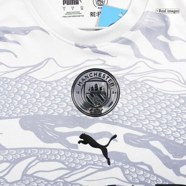 2023/24 Manchester City Year Of The Dragon Soccer Jersey - Image 6
