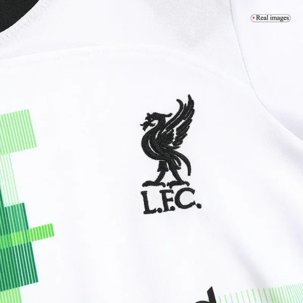 23-24 Kids Liverpool Away Jersey Kit - Image 9