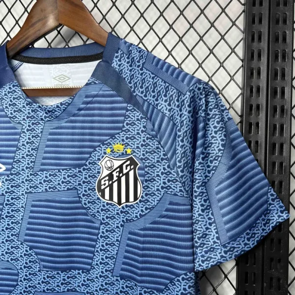 Santos Training Shirt Soccer Jersey 24-25 - Image 4
