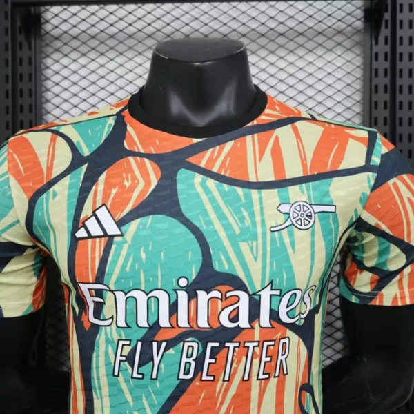 24-25 Arsenal Training Kit Player Version Shirt Best Jerseys - Image 3