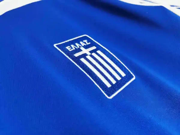 Greece Euro Cup 2004 Retro JerseyHome - Image 4