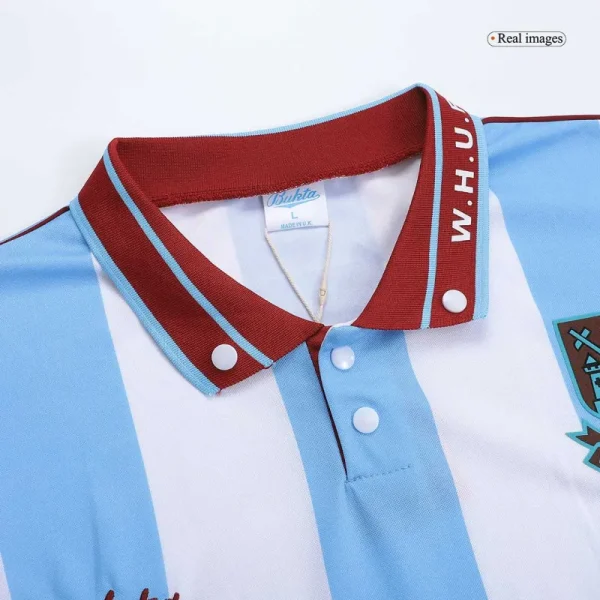 West Ham United 1991/92 Retro Jersey Away - Image 3