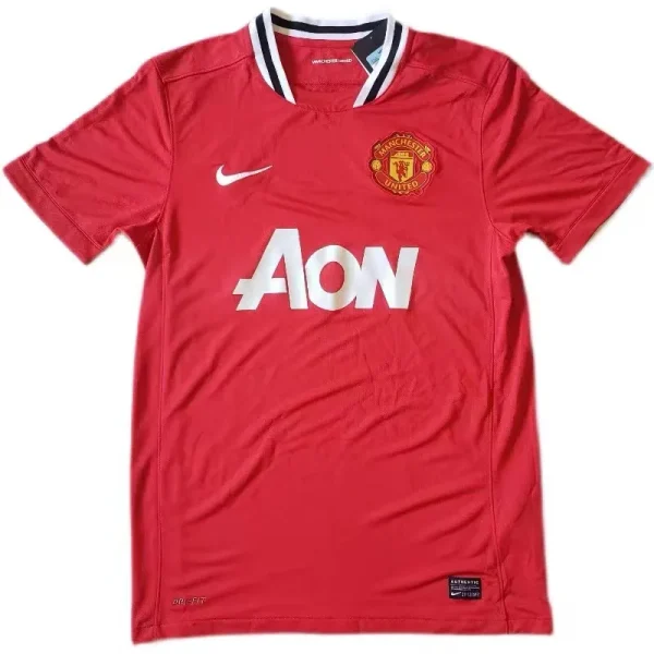 2011-12 Manchester United Retro Jersey Home - Image 2