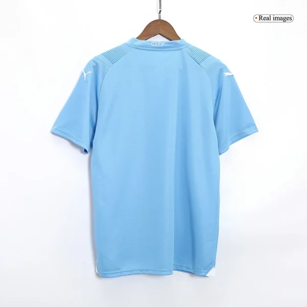 2023/24 Manchester City Home Whole Kit(Jersey+Shorts+Socks) - Image 4