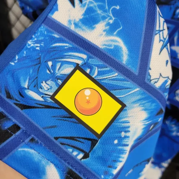 2024 Japan Dragon Ball Goku KIt Special Edition Blue Shirt - Image 5