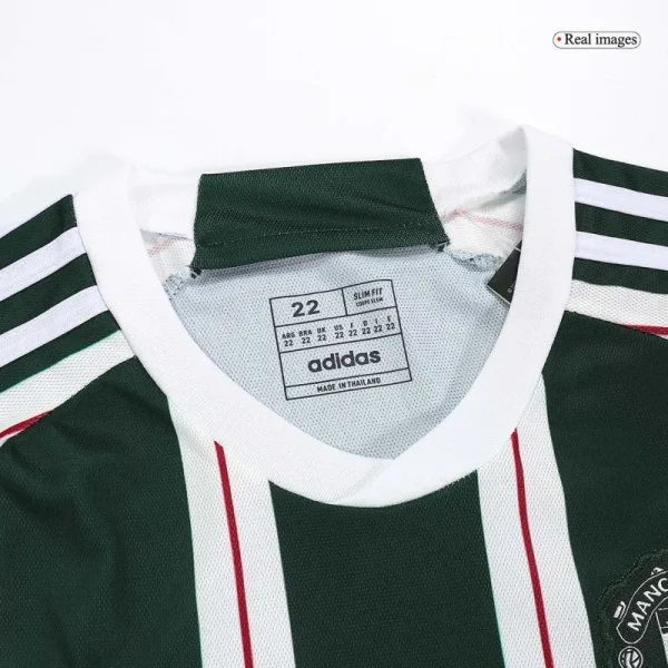23-24 Kids Manchester United Away Jersey Kit - Image 8