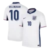 England Home Jersey EURO 2024 RICE #4 KANE #9 BELLINGHAM #10 FODEN #11