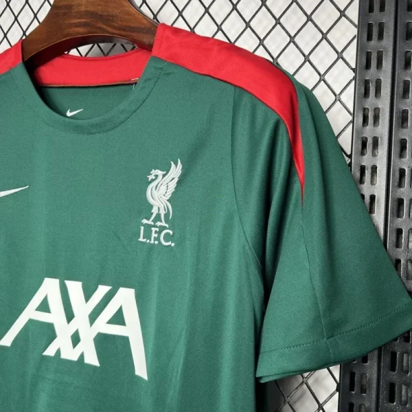 24-25 Liverpool Training Wear Football Shirt - Image 4