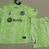 2024-25 Kids Barcelona Third Kit(Jersey+Short) Without Spofity Text - Image 3