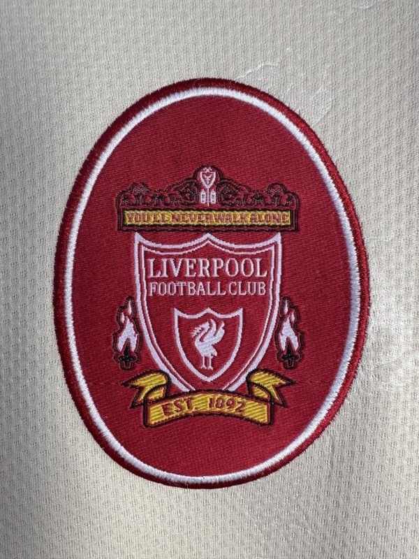 Retro Liverpool Away Football Jersey Long Sleeve 1996/1997 - Image 4