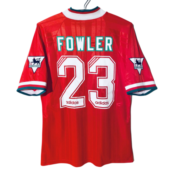 FOWLER #23 Liverpool Retro Jersey Home Shirt 1993-95 - Image 2