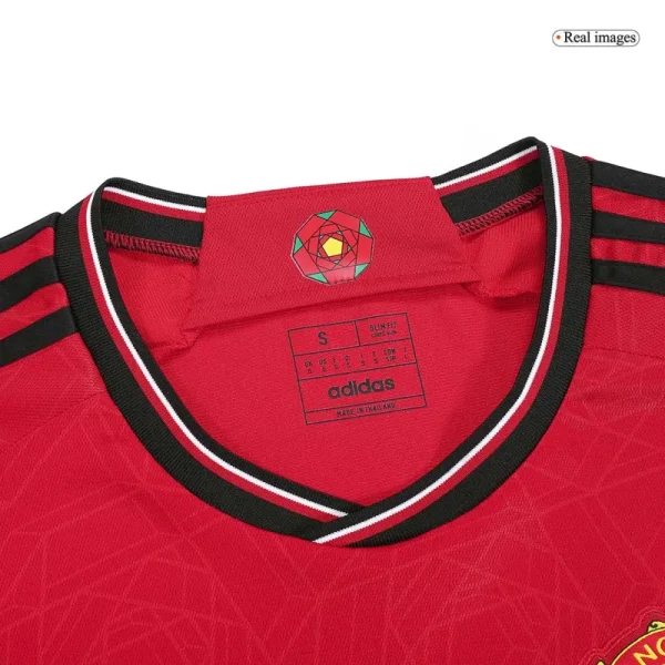 23-24 Manchester United Home Long Sleeve Jersey - Image 5
