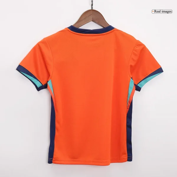 Kids Netherlands Home Jersey Kit Euro 2024 - Image 5