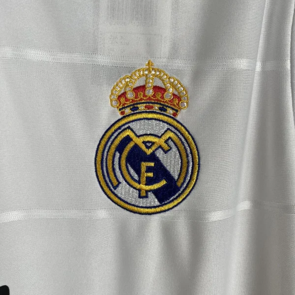 2013/14 Real Madrid Retro Jersey Home Long Sleeve - Image 5