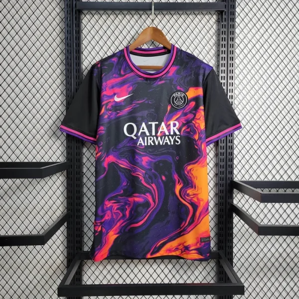 24-25  Paris Saint-Germain Training Wear Football Shirt - Image 10