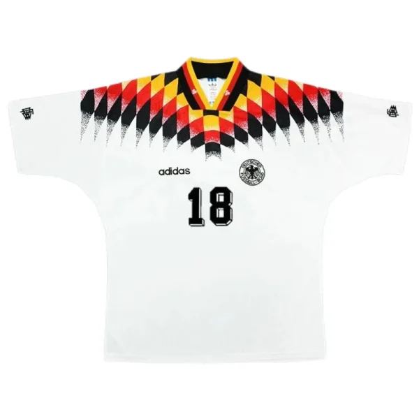 Germany Retro Jersey Home 1994 - Image 5