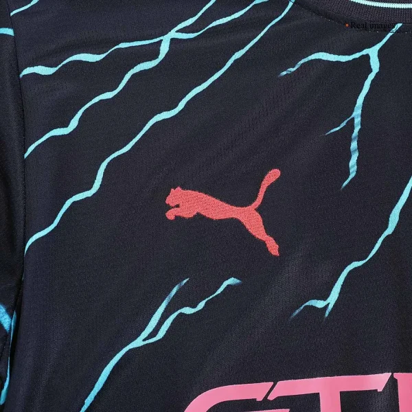 2023/24 Manchester City Third Long Sleeve Jersey - Image 6