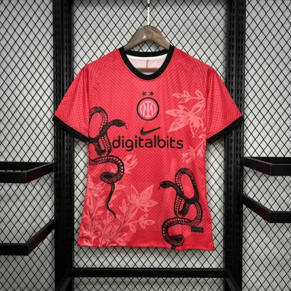 24-25 Inter Milan Red Special Edition Kit Jersey - Image 6