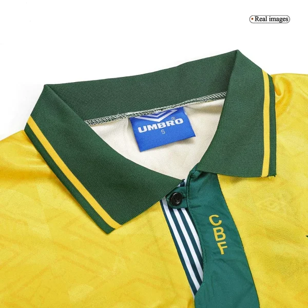 Brazil Retro Jersey Home 1991/93 - Image 3