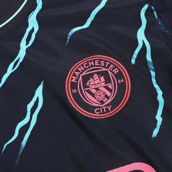 2023/24 Manchester City Third Long Sleeve Jersey - Image 7