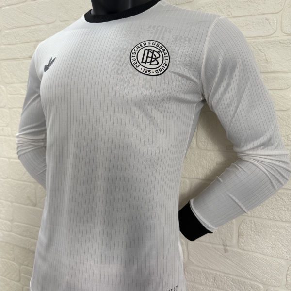 Germany 125th Anniversary Special Edition Long Sleeves Football Jersey White 2025/2026 Player Edition - Image 9