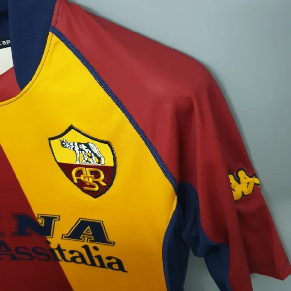 Roma  2001/02 Retro Jersey Third Away Replica - Image 9