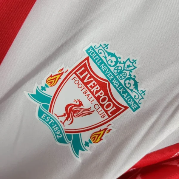 2005 Retro Liverpool Mixed Commemorative Edition Football Shirt - Image 5