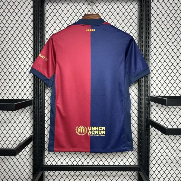 24-25 Barcelona Home Soccer Jersey - Image 4