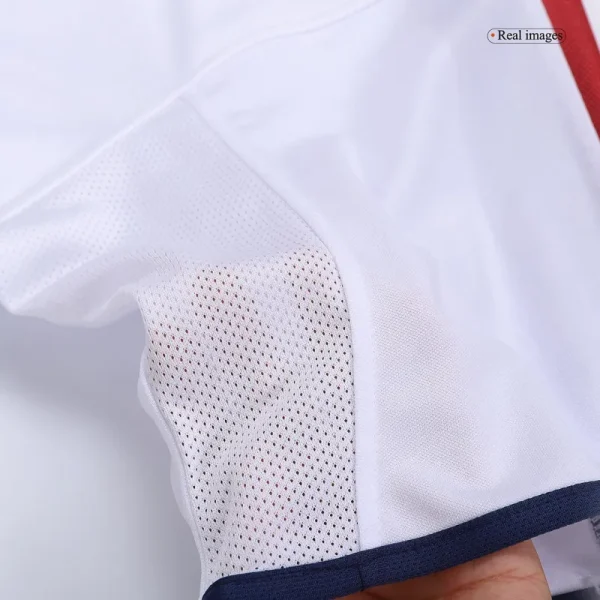 2004 England Retro Jersey Home Replica Euro Cup - Image 8
