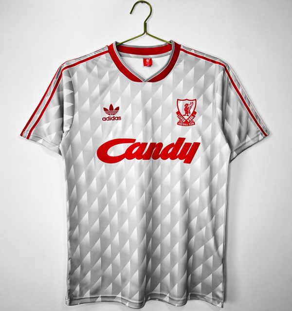 RUSH #9 Liverpool Retro Jersey Away Shirt 1989-91 - Image 2