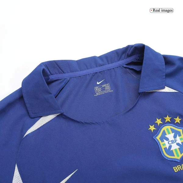 Brazil Retro Jersey Away World Cup 2002 - Image 3
