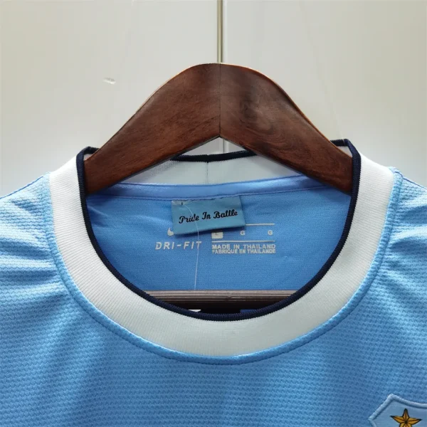 2013/14Manchester City Retro Home Jersey - Image 4