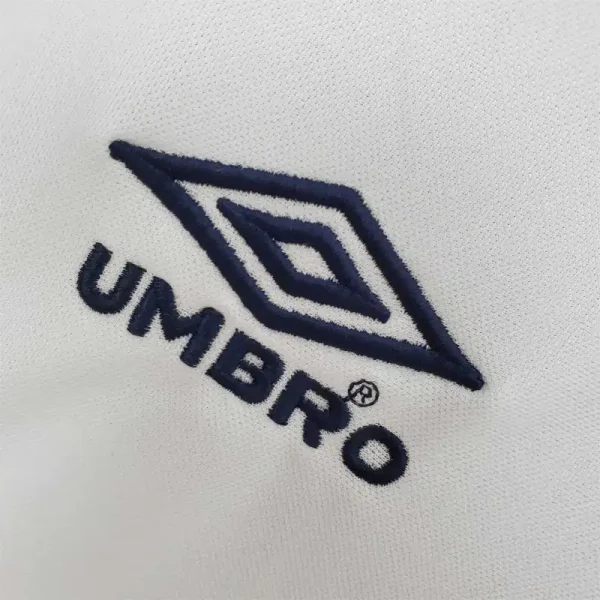 2000 England Retro Jersey Home Replica Euro Cup - Image 4
