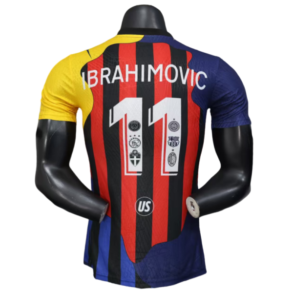 IBRAHIMOVIC #11 Milan Shirt Special Edition Football Jersey Player Version 25-26 - Image 2