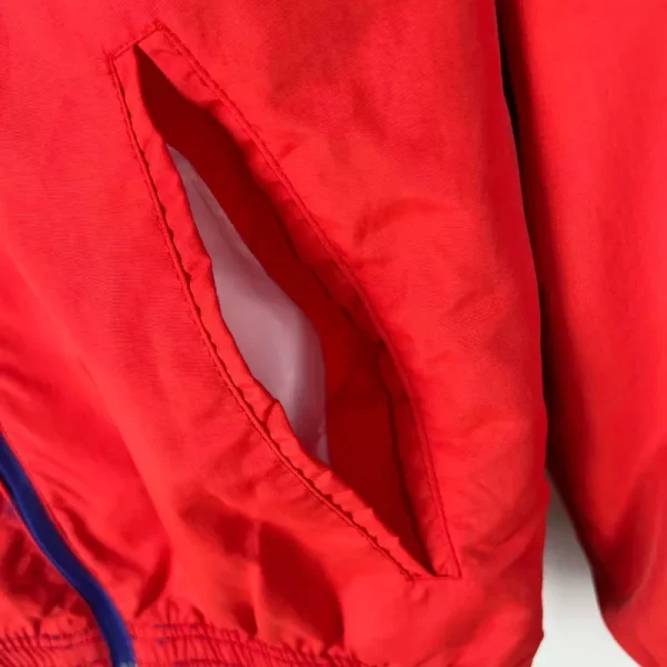 2023-2024 Juventus Reversible Windbreaker（Blue-red）Soccer Jersey 1:1 Thai Quality - Image 11
