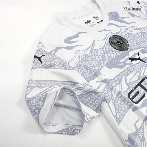 2023/24 Manchester City Year Of The Dragon Soccer Jersey - Image 8