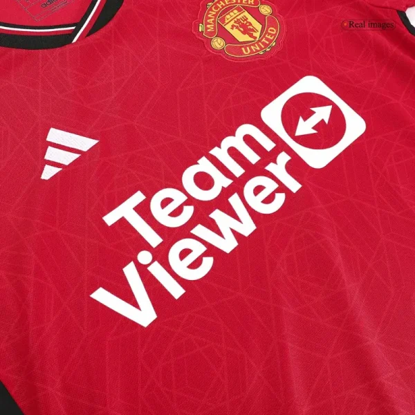 23-24 Manchester United Jersey Home - Image 8