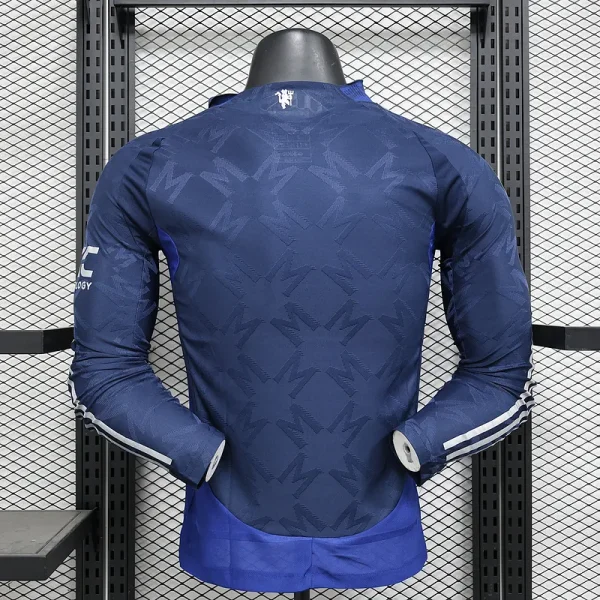 24-25 Manchester United Away Player Version Long Sleeve - Image 4