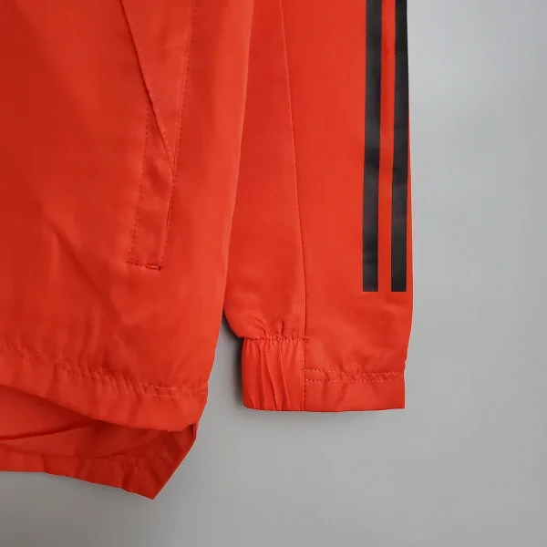 Arsenal Soccer Jersey Windbreaker Red 2021 - Image 7