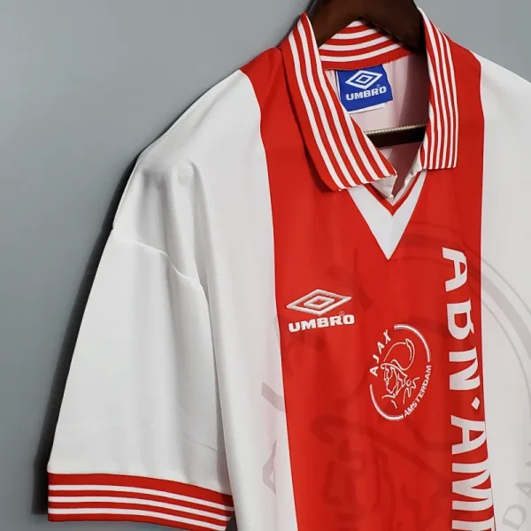 Ajax 1995/96 Retro Jersey Home - Image 4
