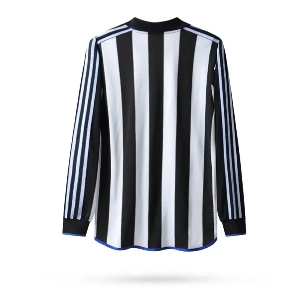 Newcastle United Retro Long Sleeve Jersey Home 1999-00 - Image 2