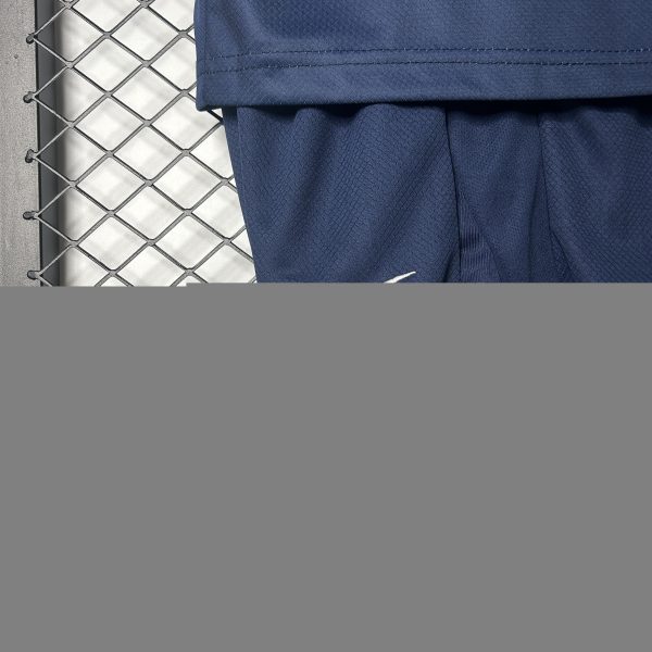 Kids PSG Custom Home Soccer Kits 2025-26 - Image 2